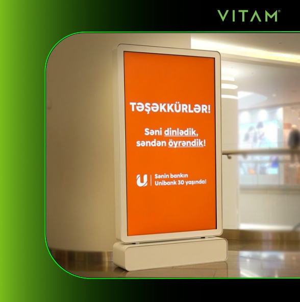 VITAM VISUALS — Advertising constructions